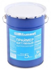 Bitumast Праймер битумный быстросохнущий 5л/4кг