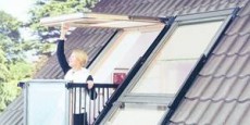 Мансардное окно-балкон VELUX PREMIUM CABRIO GDL