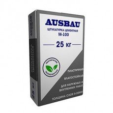 Ausbau М100, штукатурная цементная 25 кг