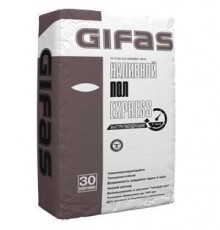 Gifas Express, смесь для пола полимерная 30 кг