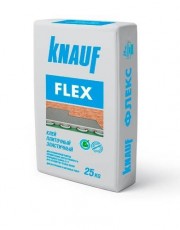 Knauf Flex, клей для плитки и керамогранита 25 кг