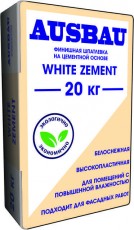 Ausbau White Zement, шпатлевка цементная 20 кг