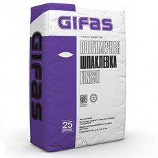 Gifas Finish, шпатлевка полимерная 25 кг