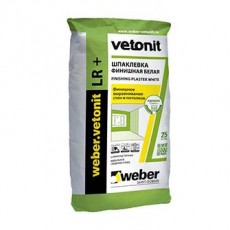 Vetonit weber.wetonit LR+, шпатлевка полимерная 25 кг