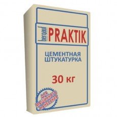 Bergauf Praktik, штукатурка цементная 30 кг