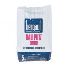 Bergauf Bau Putz Zement, штукатурка цементная 5 кг