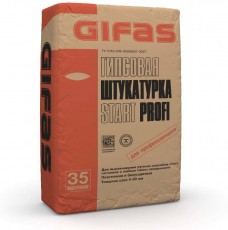 Gifas Start Profi, штукатурка гипсовая 35 кг