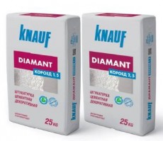 Knauf Diamant Короед 2,5, штукатурка цементная 25 кг