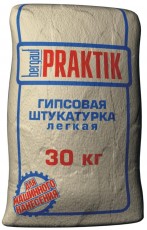 Bergauf Praktik, шпатлевка гипсовая 30 кг