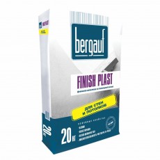 Bergauf Finish Plast, шпатлевка полимерная 20 кг