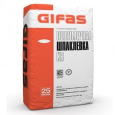 Gifas KR, шпатлевка полимерная 25 кг