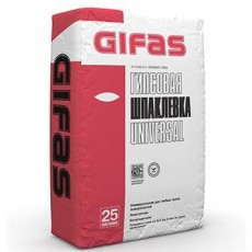Gifas Universal, шпатлевка гипсовая 25 кг