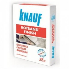 Knauf Rotband Finish, шпатлевка гипсовая 25 кг