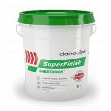 Sheetrock Danogips SuperFinish, шпатлевка полимерная 11 л