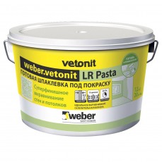 Vetonit weber.vetonit LR Pasta, шпатлевка полимерная 5 кг