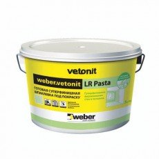 Vetonit weber.vetonit LR Pasta, шпатлевка полимерная 20 кг