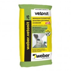 Vetonit weber.vetonit JS, шпатлевка полимерная 20 кг