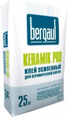 Bergauf Keramik Pro, клей для плитки и керамогранита 25 кг