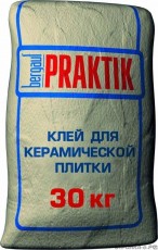 Bergauf Praktik, клей для плитки 30 кг
