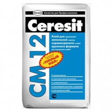 Ceresit СМ 12, клей для плитки и керамогранита 25 кг