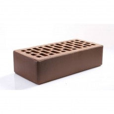Кирпич облицовочный керамический пустотелый КС-Керамик М150 темный шоколад