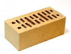 Кирпич облицовочный керамический пустотелый ЗКМ Керамик (Агаповка) М125 желтый