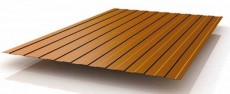 Профнастил С8, 0,5 мм, PVDF