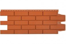 Цокольный сайдинг Grand Line Клинкерный кирпич Терракотовая