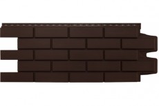 Цокольный сайдинг Grand Line Клинкерный кирпич Коричневая