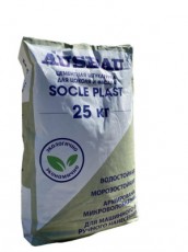 Ausbau SOCLE PLAST, штукатурка для цоколя и фасада 25кг