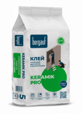 Bergauf Keramik Pro усиленный C1T клей для плитки 5 кг
