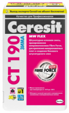 Ceresit Клей для минеральных плит  CT 190 зима 25 кг