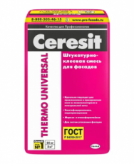 Ceresit Thermo Universa Клей для теплоизоляции 25 кг