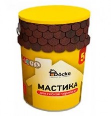 Docke Мастика для гибкой черепицы 5л/4,2кг